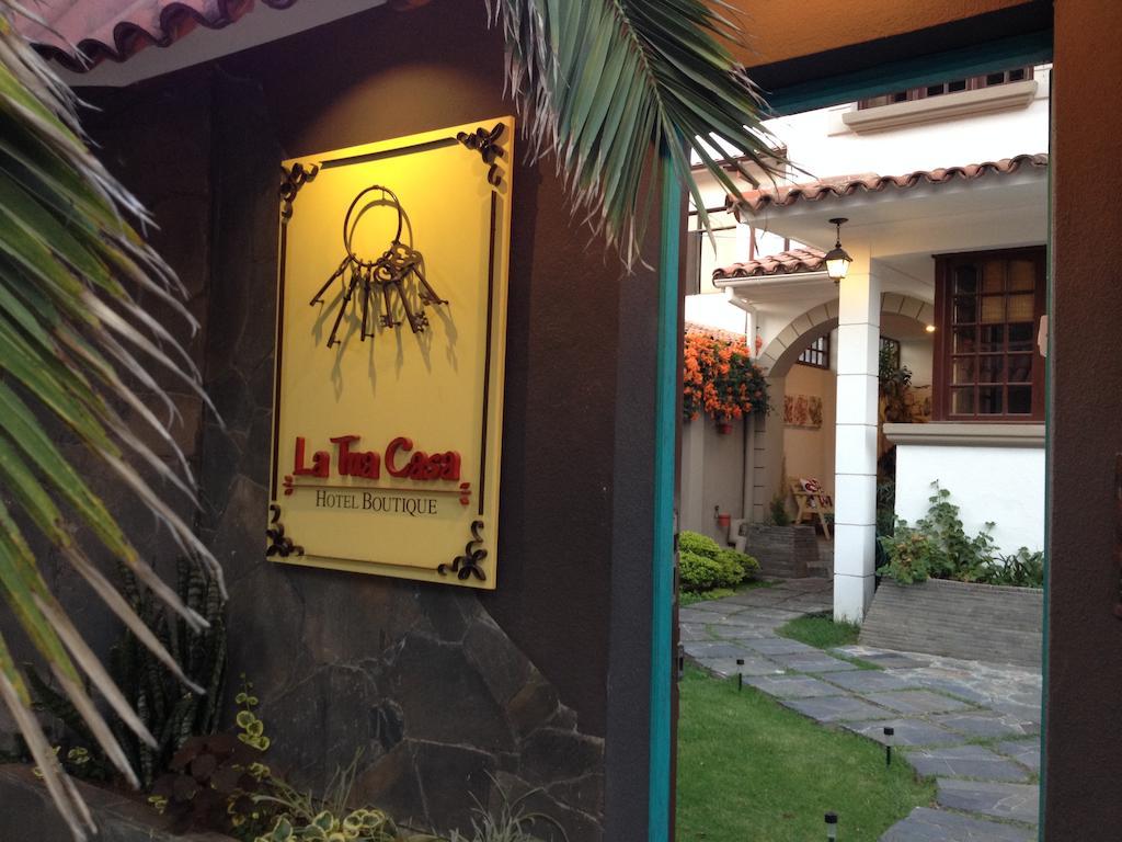 La Tua Casa Hotel Boutique Cochabamba Esterno foto